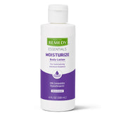 Medline Remedy Essentials unscented lotion 4 oz bottle delivers lightweight daily hydration.