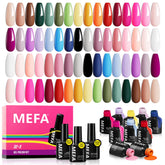 MEFA 32-colors all-seasons collection swatches show versatile shades for any season