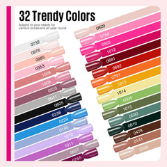 MEFA gel nail polish brush stroke free application enables smooth self leveling