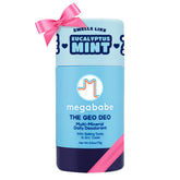 Megababe Daily Deodorant Geo Deo stick delivers 72-hour odor protection with a smooth glide.