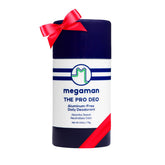 Megababe Megaman Pro Deo bottle front view showing aluminum-free formula for daily freshness