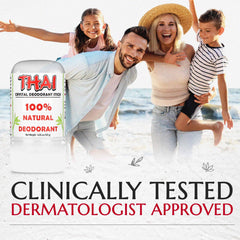 MegaRhino Thai Deodorant Stone closeup reveals crystal mineral texture for safe use.