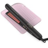 MEIBEAZON flat iron plates closeup for smooth glide and even heat