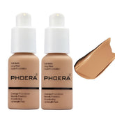 Meifen Phoera Foundation bottle front showcasing 105 San shade for long-wearing coverage.