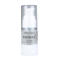 Meifen Phoera Primer bottle close-up showing matte base for long-lasting makeup