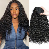 Meiguiyu water wave bundles 16-inch length for versatile styling and natural movement.