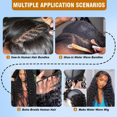 Meiguiyu double-machine-weft water wave bundles for tangle-free wear.