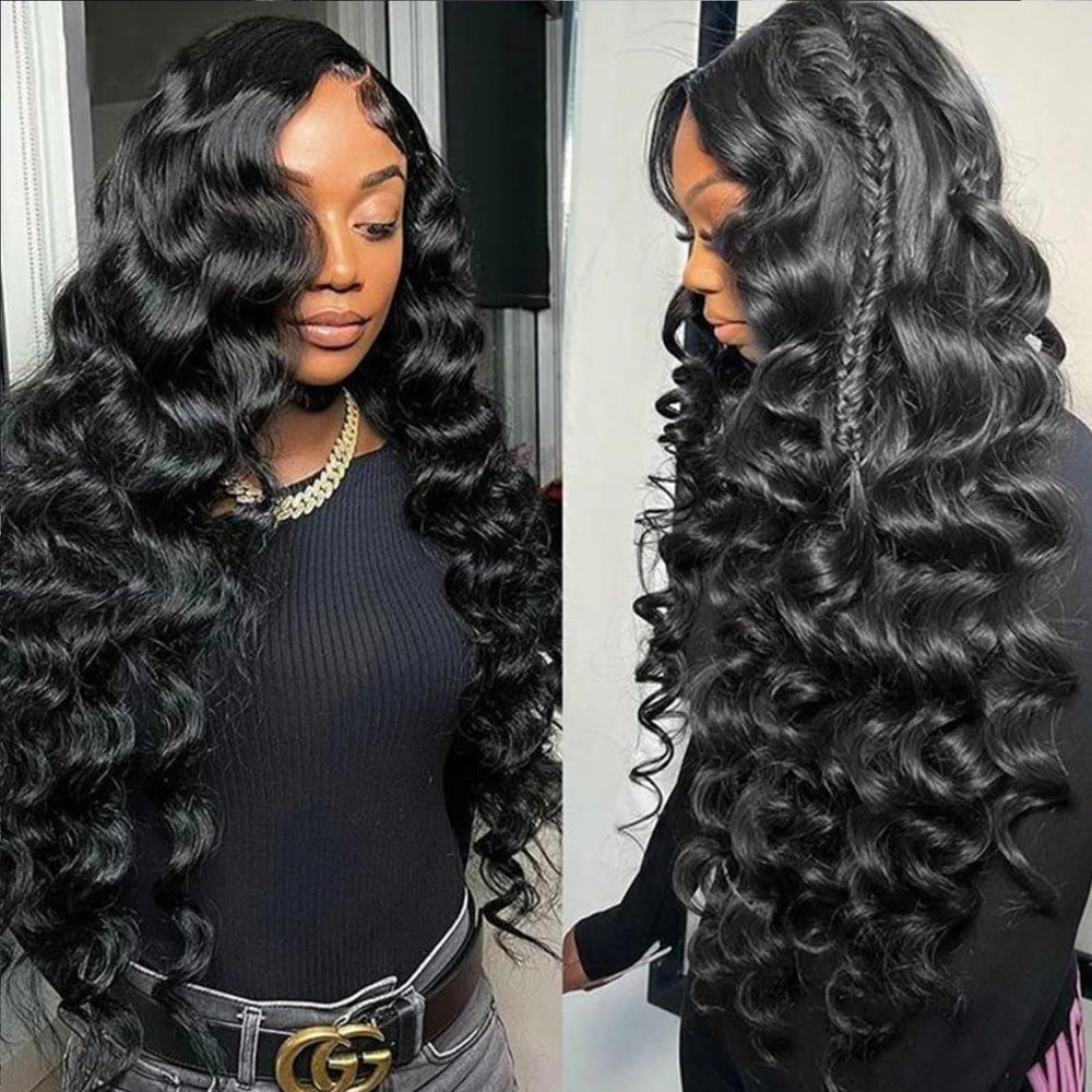 MEIMEI 250-density HD lace front wig cap inside for natural daily fullness.