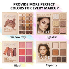MeiPlumLai 43-shades eyeshadow swatches capture rich color payoff for creative eye looks.