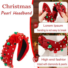 Mejreiik knotted festive headband fits comfortably without squeezing.