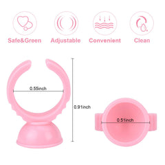 MEKK durable plastic glue rings provide reliable, mess-free use.