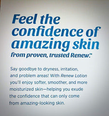 Melaleuca Renew on eczema-prone skin suggests soothing moisture and comfort.