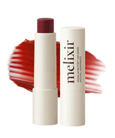 Melixir Vegan Lip Butter tube-front shows compact packaging for on-the-go hydration.