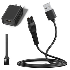Meliya Philips 5V fast charger front view for quick, safe shaver charging.