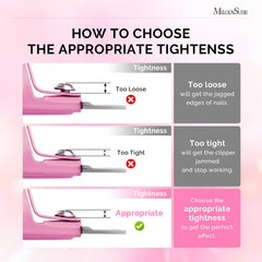 MelodySusie acrylic nail clippers stainless steel, rustproof and durable for frequent use.