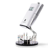 MelodySusie clip-on nail drill holder with 10 holes for organized bit storage.