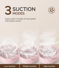 MelodySusie compact nail dust collector reusable filter for easy maintenance