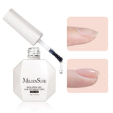 MelodySusie Hema Free Clear Builder Gel packaging highlights safety and DIY manicure convenience.
