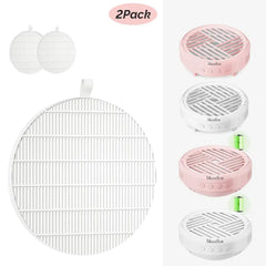 Reusable filter for MelodySusie HPro keeps salon air clean.