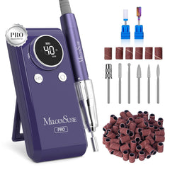 MelodySusie MB420G cordless nail drill for flexible salon use and shaping.