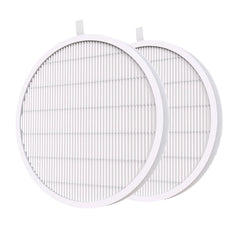 MelodySusie nail dust collector filter 2-pack closeup shows durable replacement for cleaner nail sessions.