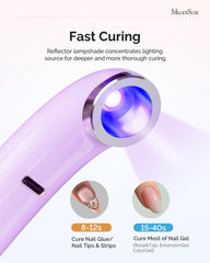 MelodySusie P-ART01A dual-timer 20s and 60s for precise curing.