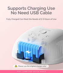 MelodySusie P-ART06G smart sensor guides faster curing for precise gel nails