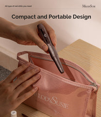 MelodySusie pen shaped design provides comfortable grip during sessions.
