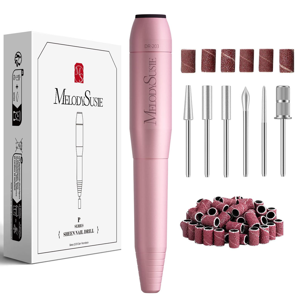 MelodySusie pen-shaped portable nail drill PC120I ready for on-the-go at-home manicures.