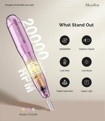 MelodySusie portable nail drill for on-the-go manicures.