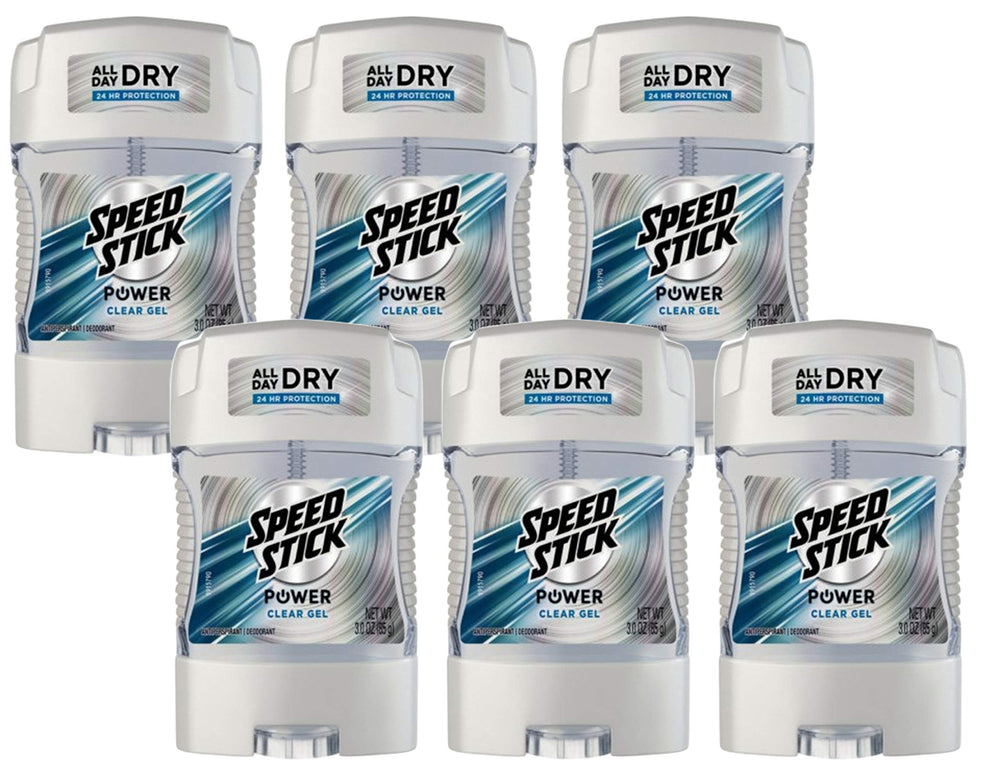 Mennen Speed Stick Power packaging highlights bold design for quick on-the-go freshness.