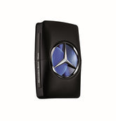 Mercedes-Benz Man bottle front with star emblem for premium everyday fragrance.