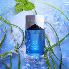 Mercedes-Benz Sea Eau de Parfum cap closeup — premium finish for refined presence