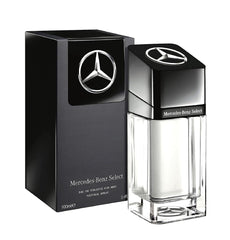 Mercedes-Benz Select bottle front view for everyday elegance and gift-worthy style