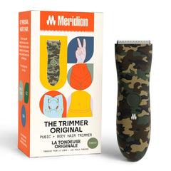 MERIDIAN The Trimmer Original forest box packaging showing durable travel-ready design