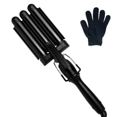 Mermade Hair PRO Hair Waver 1in on-model waves demonstrate beachy texture and volume.