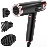 MESCOMB dual-voltage hair dryer image showing compact travel-ready design for on-the-go styling.