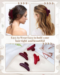 Mesovor non-slip hair clip 4.1-inch for various hair types