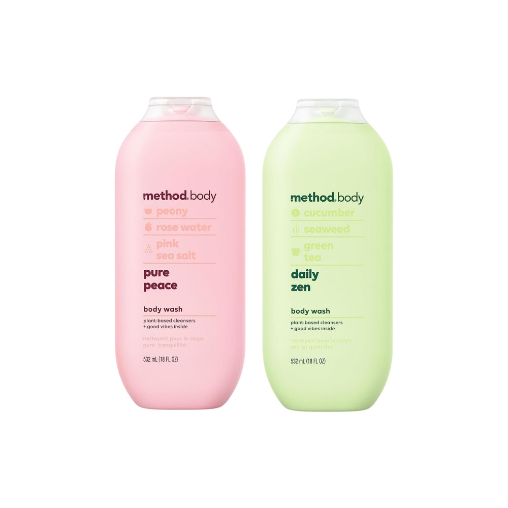 Method Daily Zen bottle for a refreshing morning routine.
