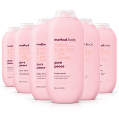 Method Pure Peace bottle front in a six-pack for daily calm