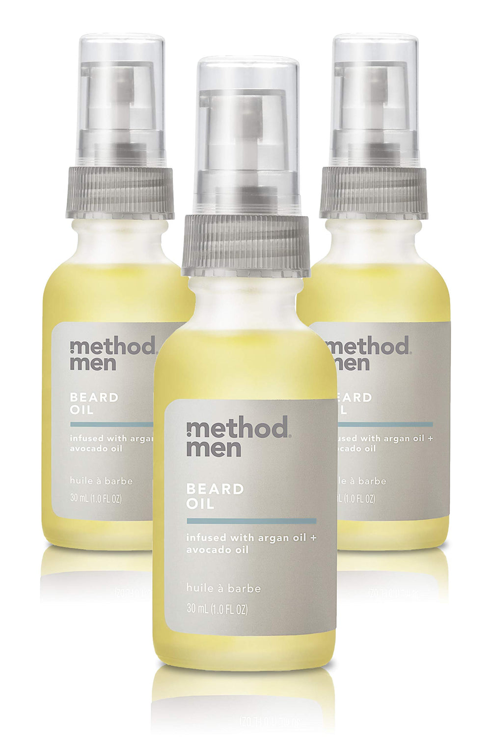 Method Men Beard Oil Sea Surf bottle 1oz for fast conditioning and shine