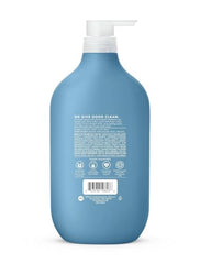Method Men Body Wash Glacier Granite bottle back label highlighting cruelty-free testing and paraben-free formula.
