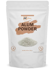 mGanna alum powder packaging showing a resealable pouch for freshness