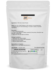 mganna polvo de zinc micronizado con textura fina para usos cosméticos