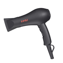 MHD mini travel hair dryer compact size for easy packing and quick styling.