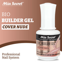 Mia Secret Bio Builder Gel Polish for sculpting extensions with forms.