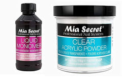 Mia Secret liquid monomer 4oz bottle pour for flexible, strong acrylic nails