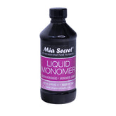 Mia Secret liquid monomer 8 oz bottle for professional acrylic nail work