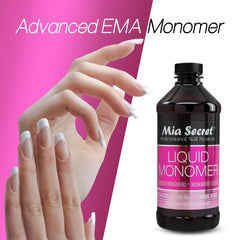 Mia Secret leak-proof cap closeup showing secure seal for professional use.