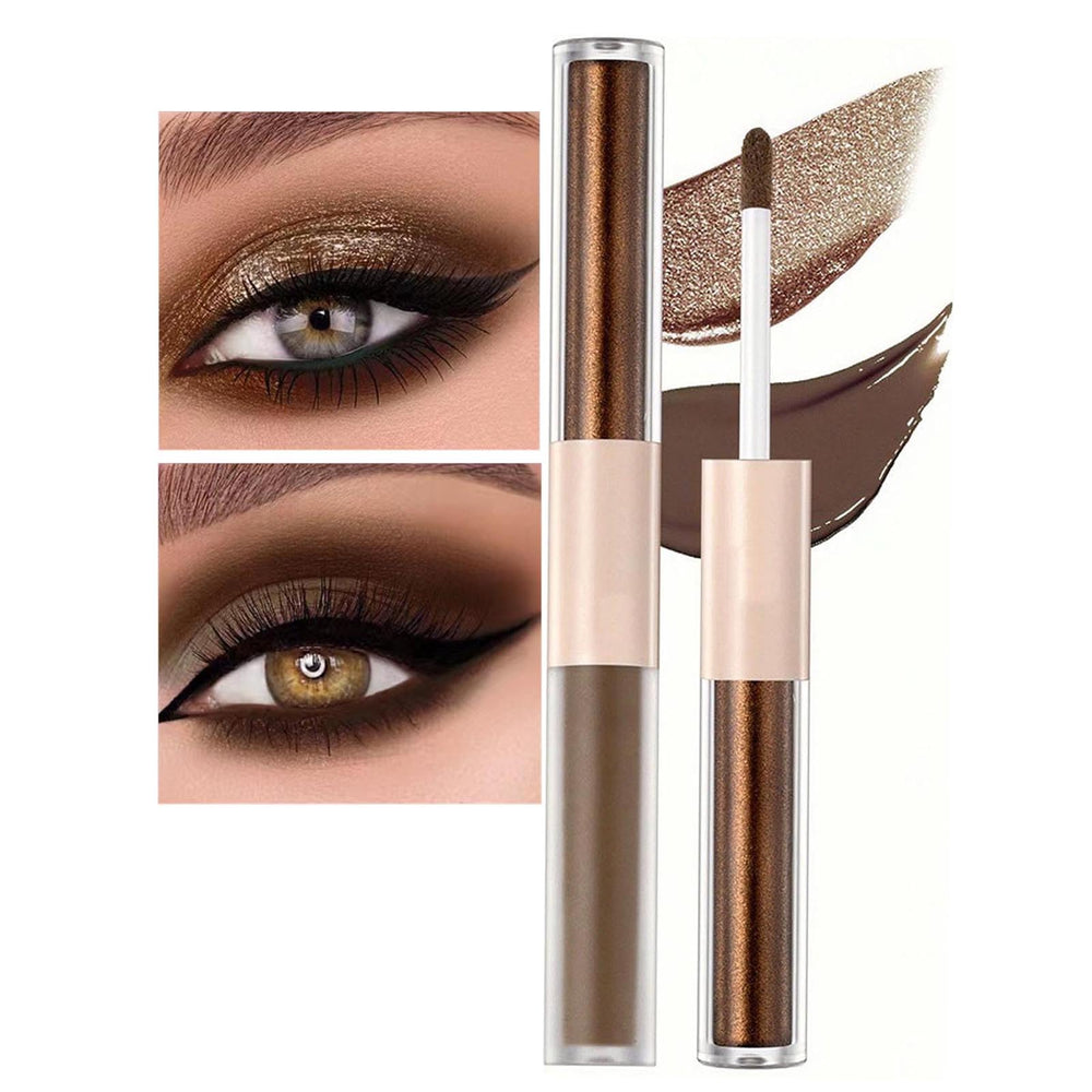 MiaSarah dual-ended eyeshadow with matte and glitter finishes for versatile day-to-night looks.